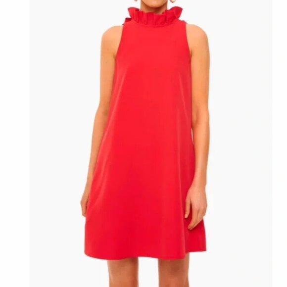 NEW TUCKERNUCK Poppy Red Blythe Dress XS - Picture 1 of 7